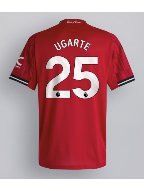 Manchester United Manuel Ugarte #25 Domaci Dres 2025-26 Kratak Rukavima Manchester United Manuel Ugarte #25 Domaci Dres 2025-26 Kratak Rukavima